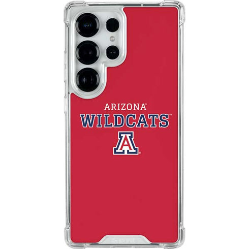 University of Arizona Wildcats Red Galaxy S25 Ultra Clear Case