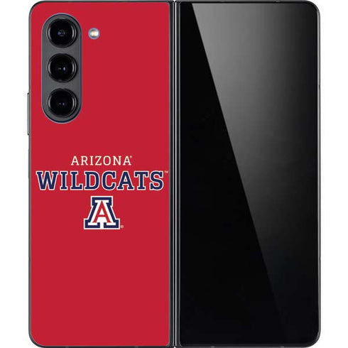 University of Arizona Wildcats Red Galaxy Z Fold5 5G Skin