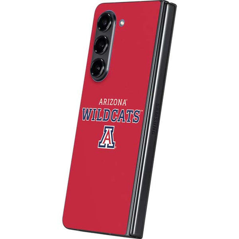 University of Arizona Wildcats Red Galaxy Z Fold5 5G Skin