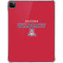 University of Arizona Wildcats Red iPad Pro 11in (2024) Clear Case