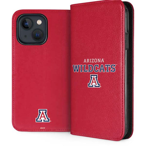 University of Arizona Wildcats Red iPhone 13 Folio Case