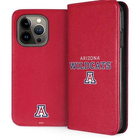 University of Arizona Wildcats Red iPhone 14 Pro Folio Case