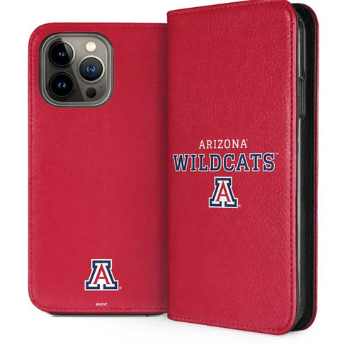 University of Arizona Wildcats Red iPhone 14 Pro Max Folio Case