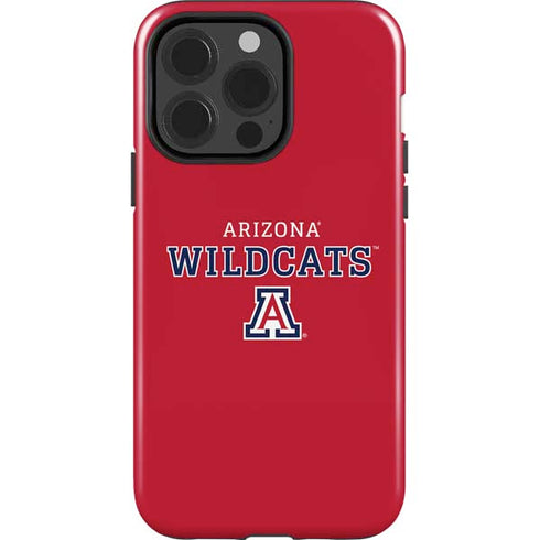 University of Arizona Wildcats Red iPhone 15 Pro Impact Case