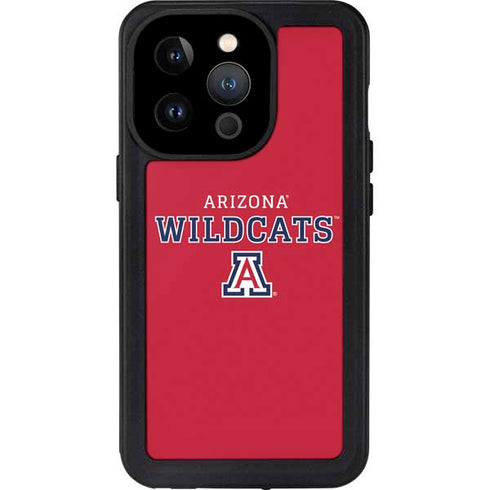 University of Arizona Wildcats Red iPhone 15 Pro Waterproof Case