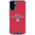 University of Arizona Wildcats Red iPhone 16 Plus Clear Case