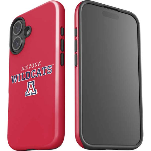 University of Arizona Wildcats Red iPhone 16 Plus Impact Case