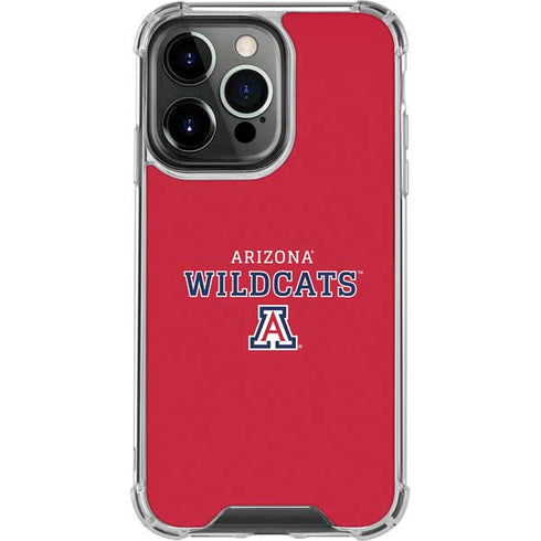 University of Arizona Wildcats Red iPhone 16 Pro Clear Case