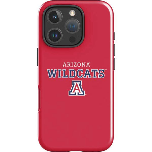 University of Arizona Wildcats Red iPhone 16 Pro Impact Case