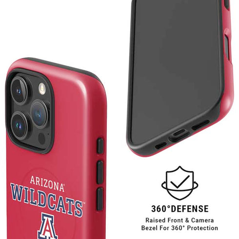 University of Arizona Wildcats Red iPhone 16 Pro Max Magsafe Impact Case