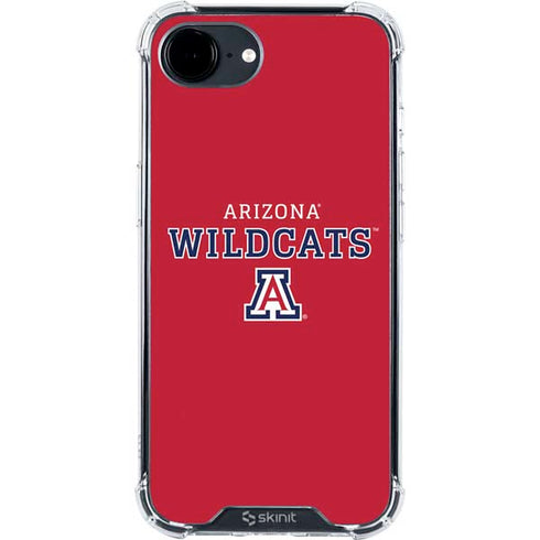 University of Arizona Wildcats Red iPhone 16e Clear Case
