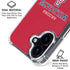 University of Arizona Wildcats Red iPhone 17 Clear Case