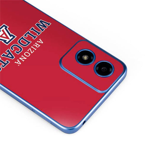 University of Arizona Wildcats Red Moto G Play 4G (2024) Skin