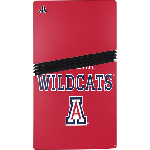 University of Arizona Wildcats Red PS5 Pro Console Skin