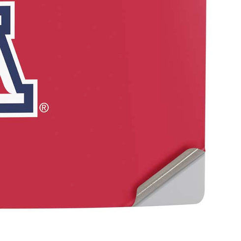 University of Arizona Wildcats Red PS5 Pro Disk Console Skin