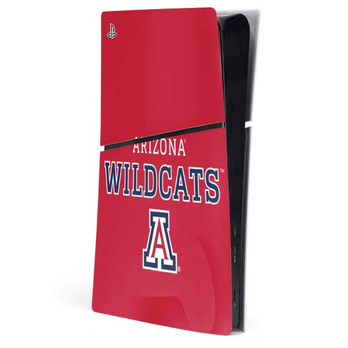 University of Arizona Wildcats Red PS5 Slim Digital Edition Console Skin