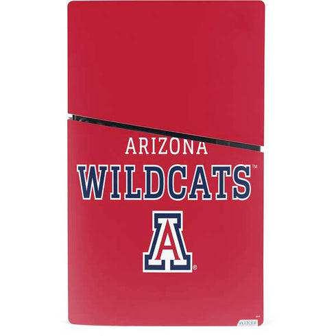 University of Arizona Wildcats Red PS5 Slim Digital Edition Console Skin