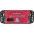 University of Arizona Wildcats Red Steam Deck Handheld Gaming Computer Skin