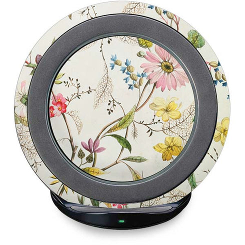 Wildflowers by William Kilburn Fast Charge Wireless Charging Stand Skin