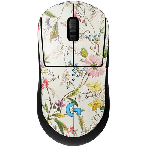 Wildflowers by William Kilburn G Pro Wireless Gaming Mouse Skin