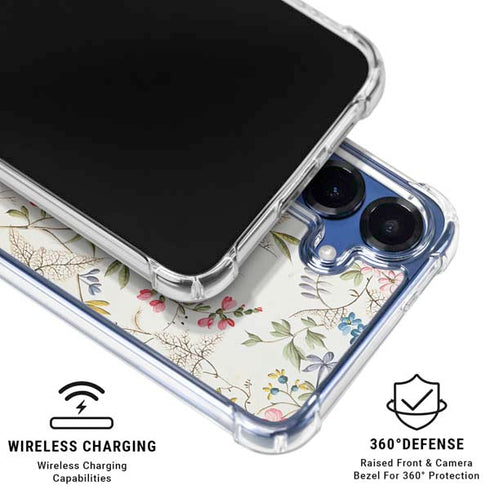 Wildflowers by William Kilburn Galaxy S25 Plus Clear Case