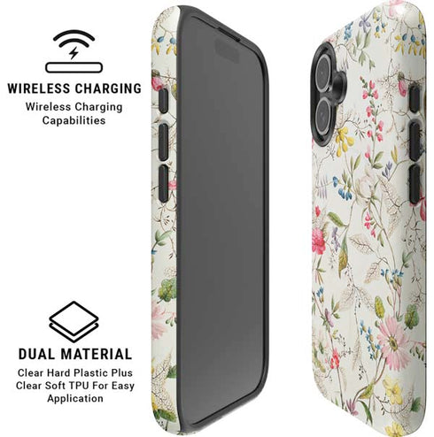 Wildflowers by William Kilburn iPhone 16 Magsafe Impact Case