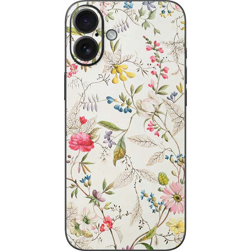 Wildflowers by William Kilburn iPhone 16 Plus Skin