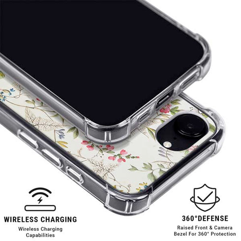 Wildflowers by William Kilburn iPhone 16e Clear Case