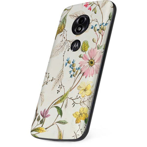 Wildflowers by William Kilburn Moto E5 Play Skin