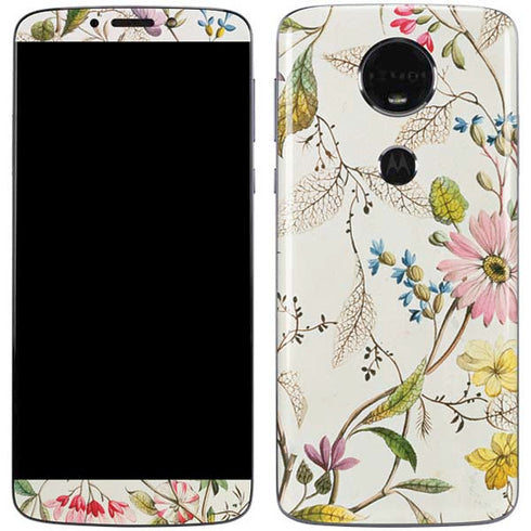 Wildflowers by William Kilburn Moto E5 Plus Skin