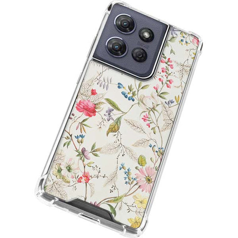 Wildflowers by William Kilburn Moto G Play 5G (2025) Clear Case