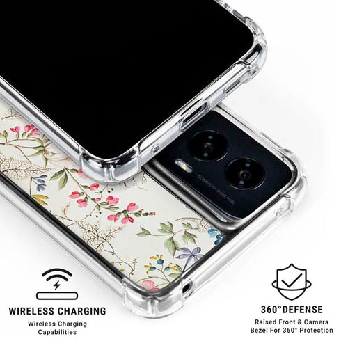 Wildflowers by William Kilburn Moto G Power 5G (2024) Clear Case