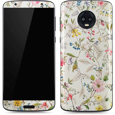Wildflowers by William Kilburn Moto G6 Skin