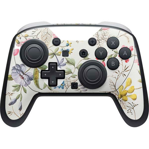 Wildflowers by William Kilburn Nintendo Switch 2 (2025) Pro Controller Skin