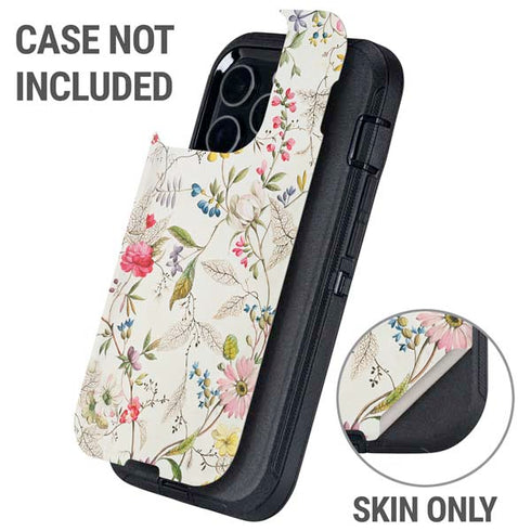 Wildflowers by William Kilburn Otterbox Defender iPhone Skin