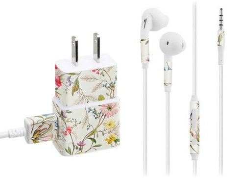 Wildflowers by William Kilburn Phone Charger Skin