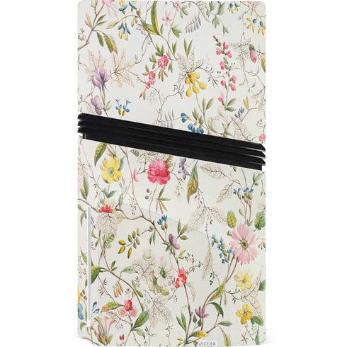 Wildflowers by William Kilburn PS5 Pro Disk Console Skin