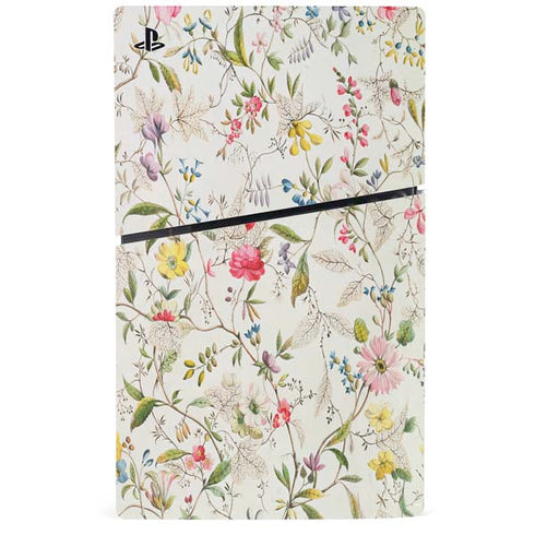 Wildflowers by William Kilburn PS5 Slim Digital Edition Console Skin
