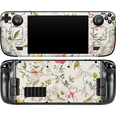 Wildflowers by William Kilburn Steam Deck Handheld Gaming Computer OLED Skin