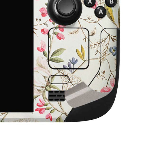 Wildflowers by William Kilburn Steam Deck Handheld Gaming Computer OLED Skin