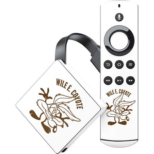 Looney Tunes Wile E Coyote Big Head Amazon Fire TV Skin