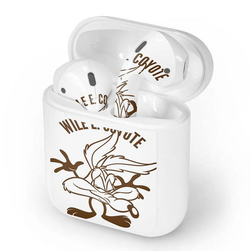 Looney Tunes Wile E Coyote Big Head Apple AirPods Skin
