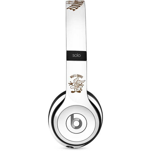 Looney Tunes Wile E Coyote Big Head Beats Solo 2 Wired Skin