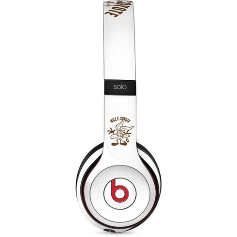 Looney Tunes Wile E Coyote Big Head Beats Solo 2 Wireless Skin