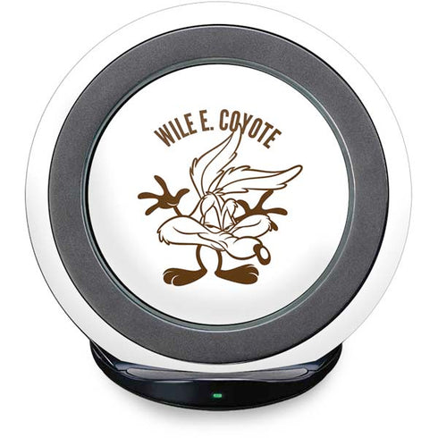Looney Tunes Wile E Coyote Big Head Fast Charge Wireless Charging Stand Skin
