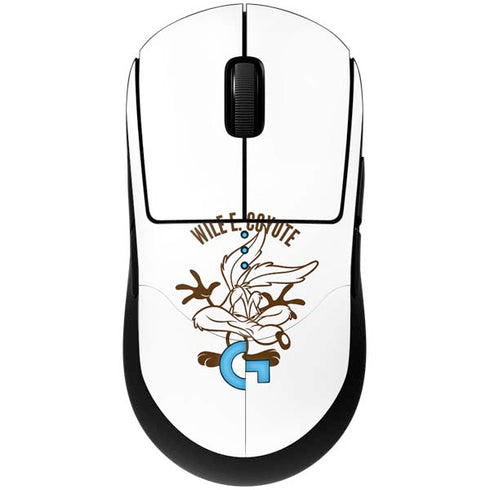 Looney Tunes Wile E Coyote Big Head G Pro Wireless Gaming Mouse Skin