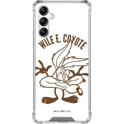 Looney Tunes Wile E Coyote Big Head Gabb Phone 4 Clear Case