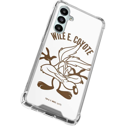 Looney Tunes Wile E Coyote Big Head Galaxy A16 5G Clear Case