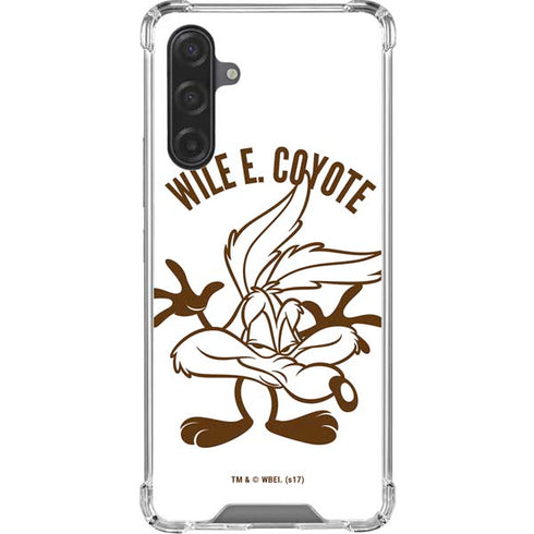 Looney Tunes Wile E Coyote Big Head Galaxy A17 Clear Case