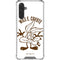 Looney Tunes Wile E Coyote Big Head Galaxy A17 Clear Case
